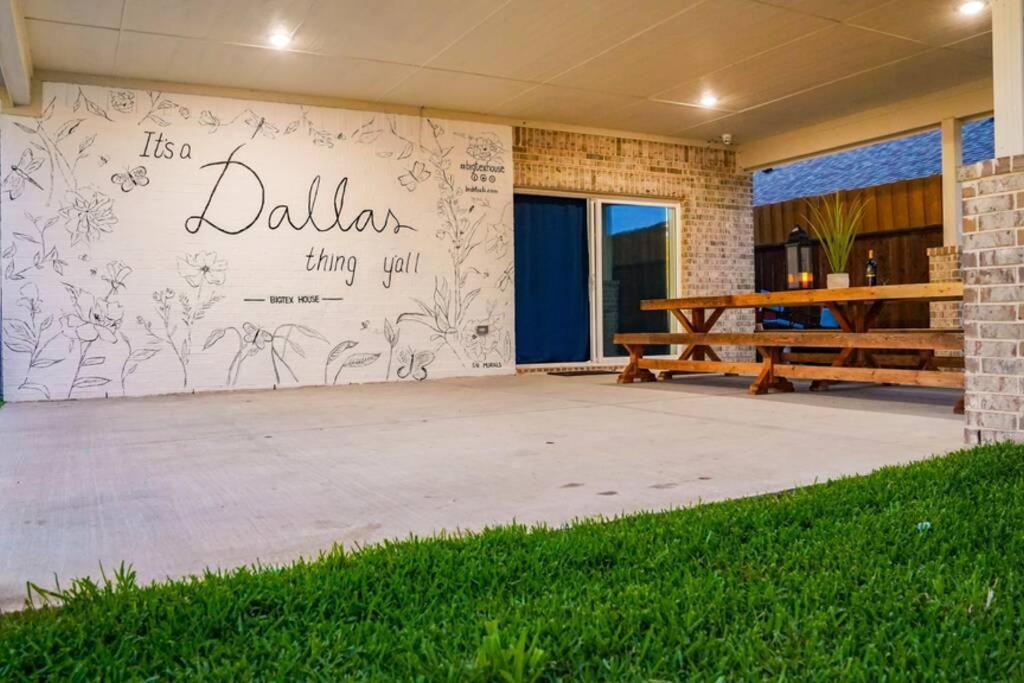 Dallas 4Br Large Yard W Hot Tub , Fire Pit And Basketball Hoop מראה חיצוני תמונה